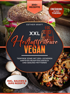 cover image of XXL Heißluftfritteuse Vegan